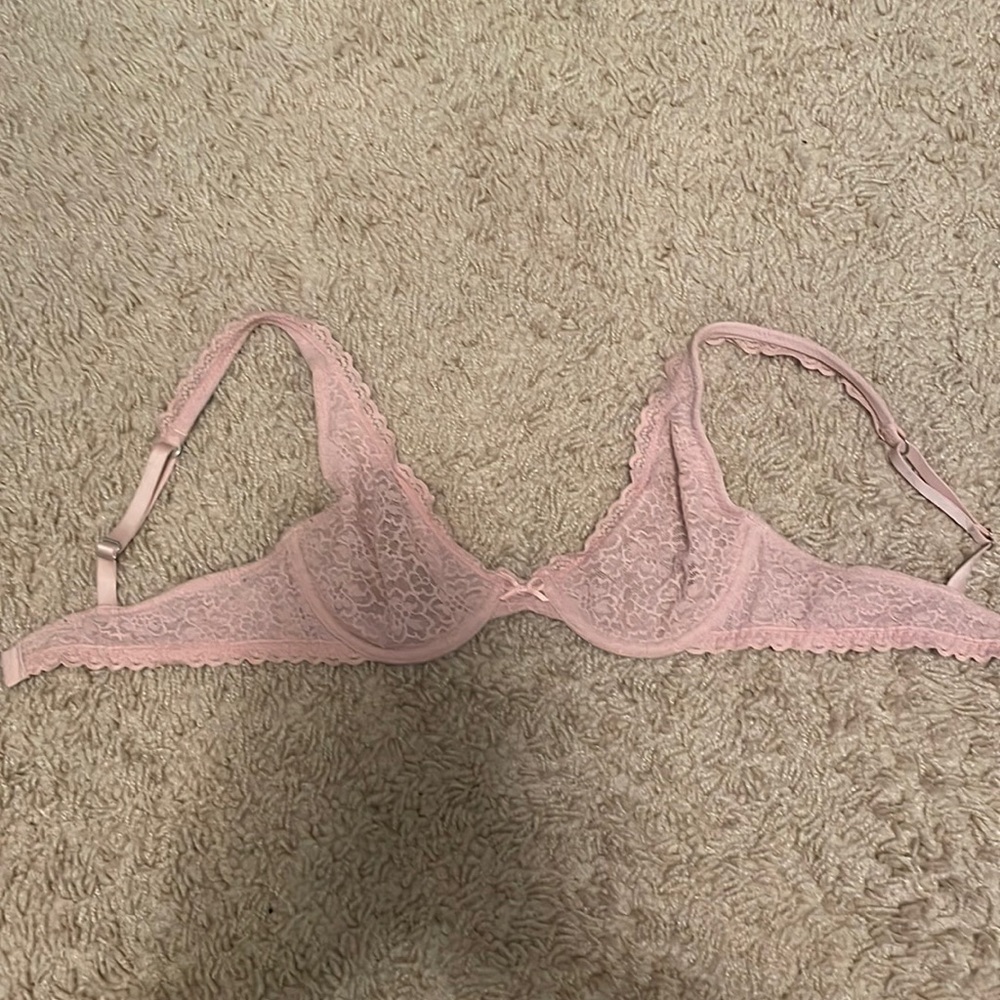 aerie pink bra